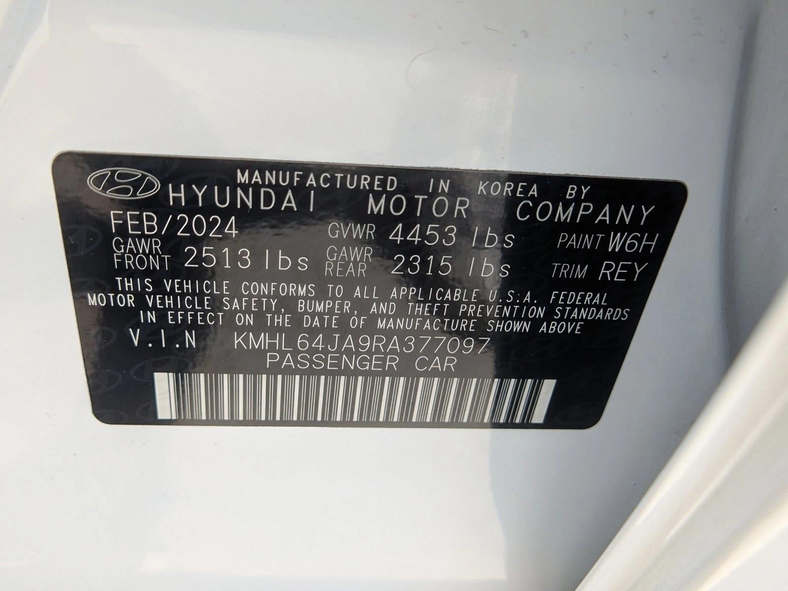 2024 Hyundai SONATA SEL 2.5L FWD