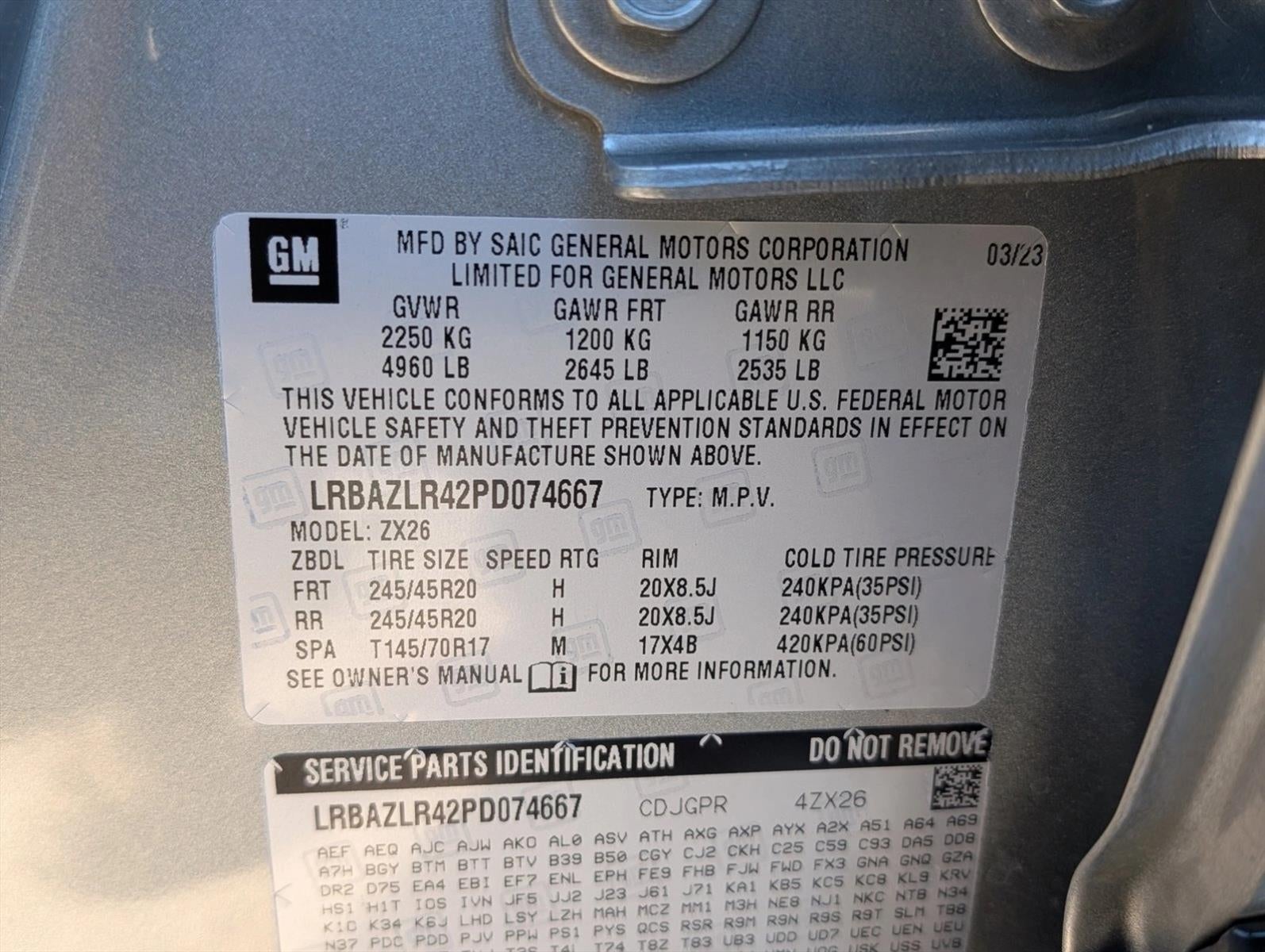 2023 Buick Envision FWD 4dr Preferred