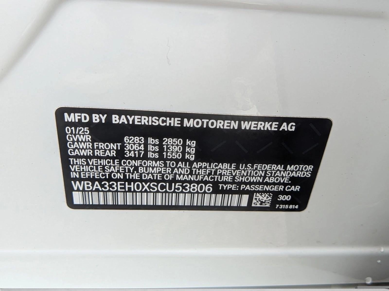 2025 BMW 740i xDrive Sedan