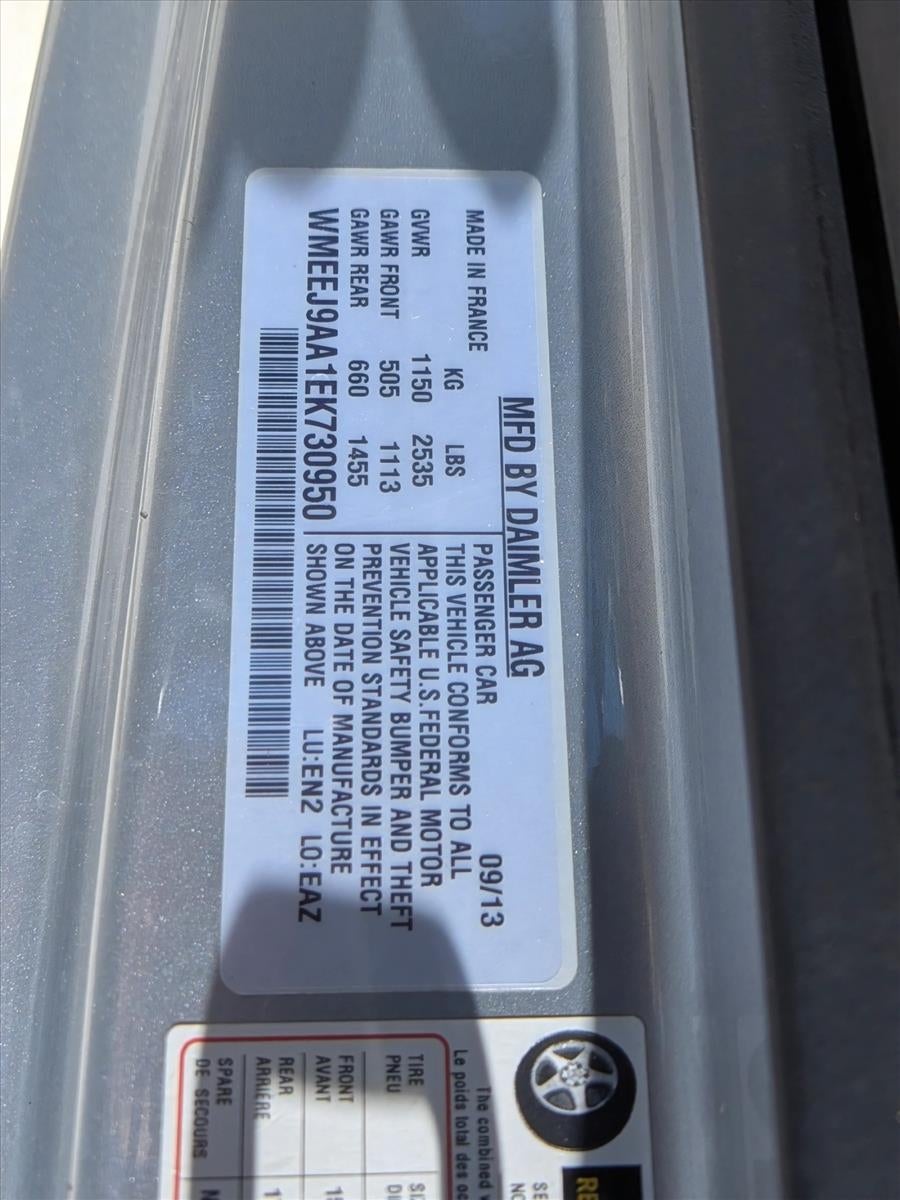 2014 smart fortwo electric drive 2dr Cpe Passion