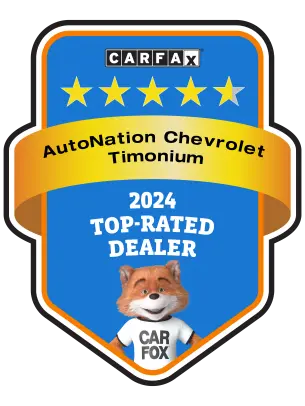 AutoNation Chevrolet Timonium is a CARFAX 2024 Top-Rated Dealer